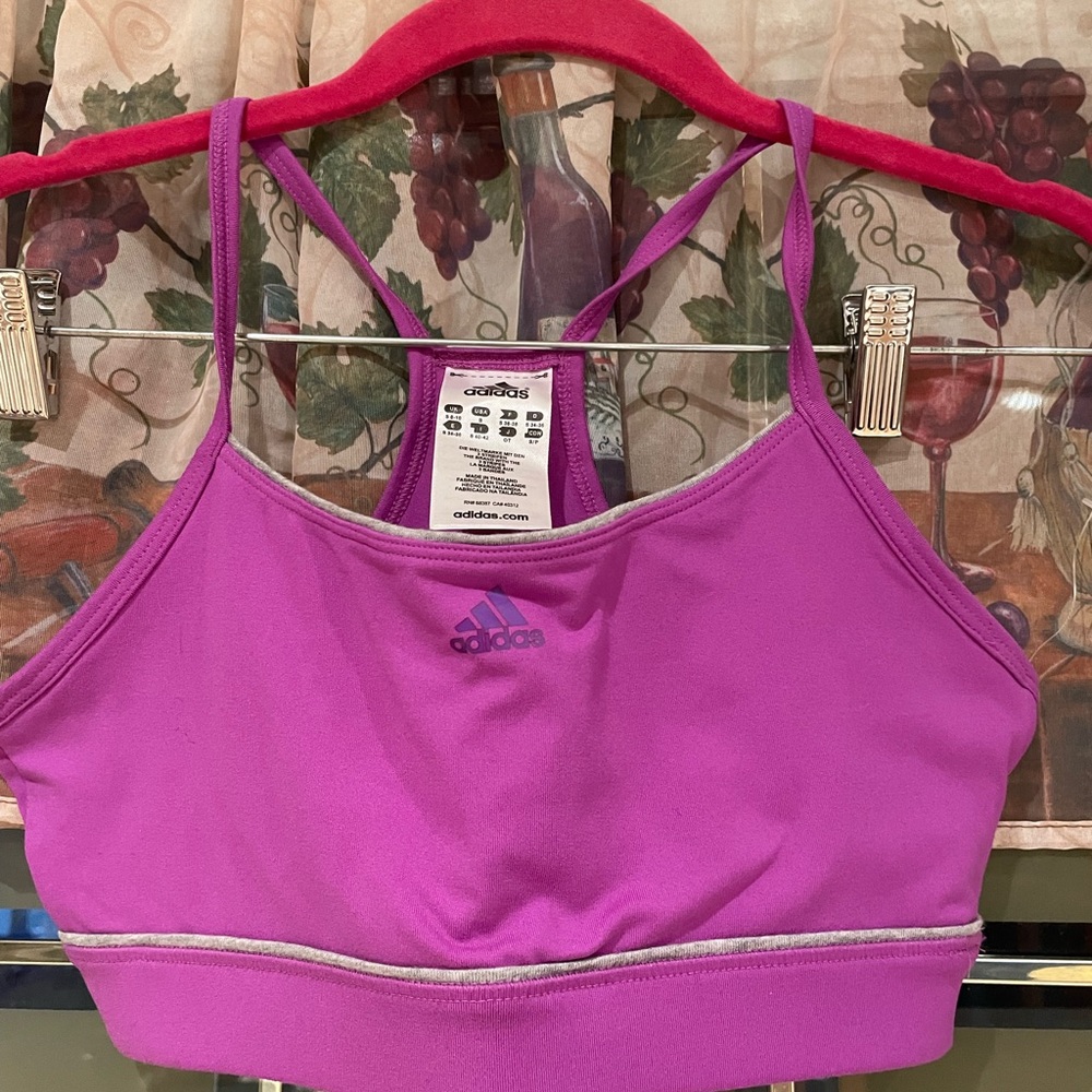 Adidas Women's Purple Sports Bra